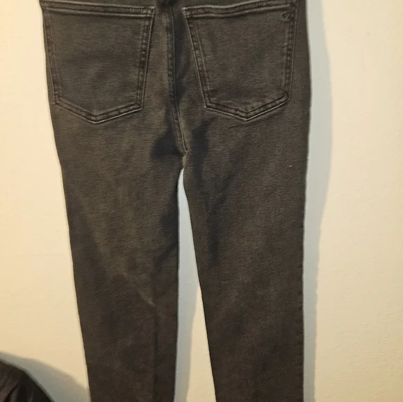Madewell Womans Gray Jeans Waist Size 24 - Picture 7 of 14